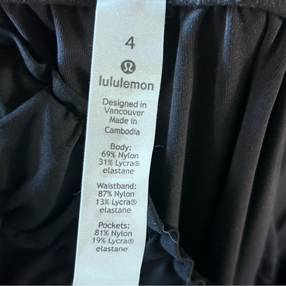 Lululemon Keep Moving Pants | Black | Size 4 - Picture 14 of 14